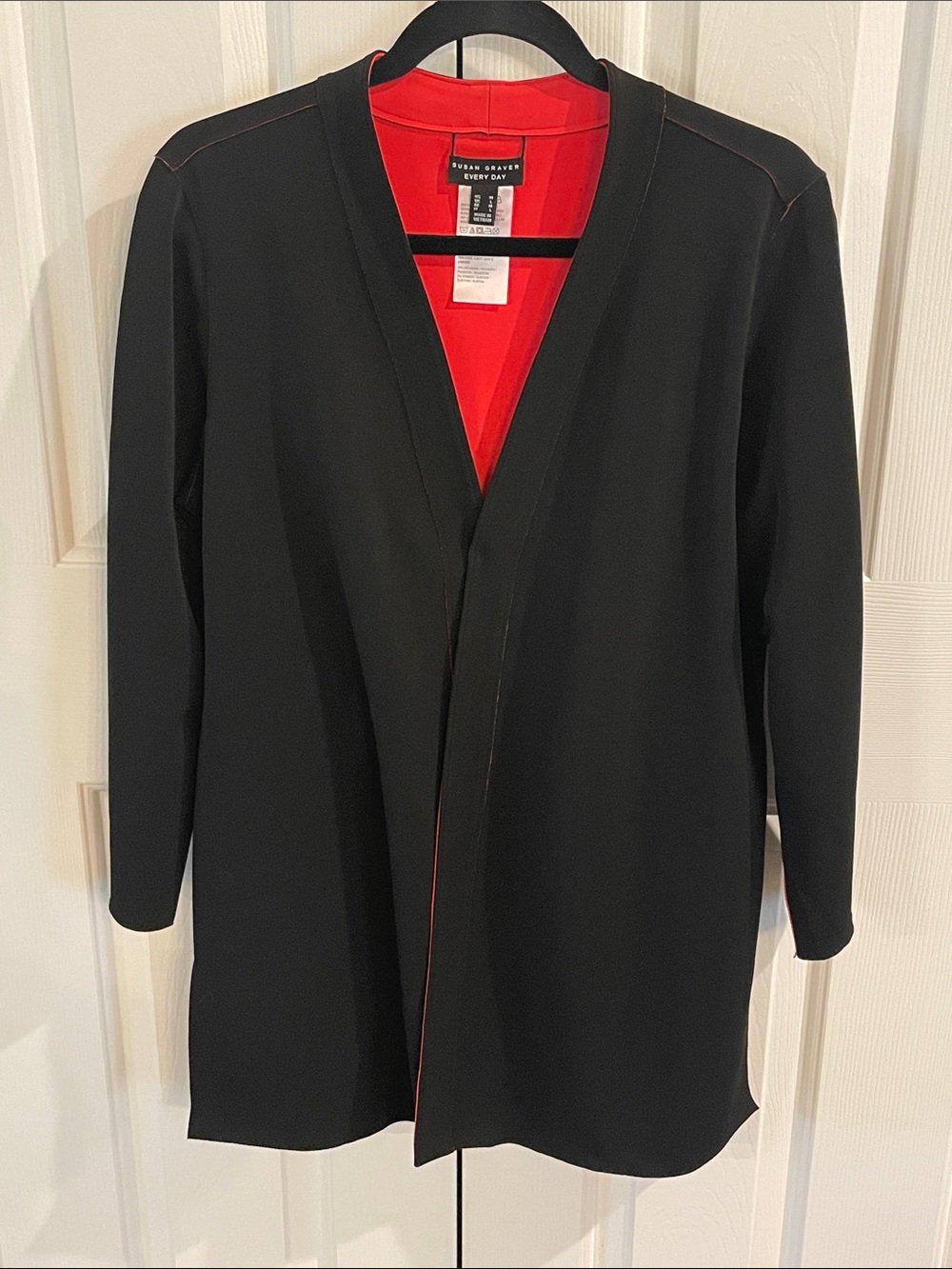 Susan Graver Reversible Jacket/Topper
